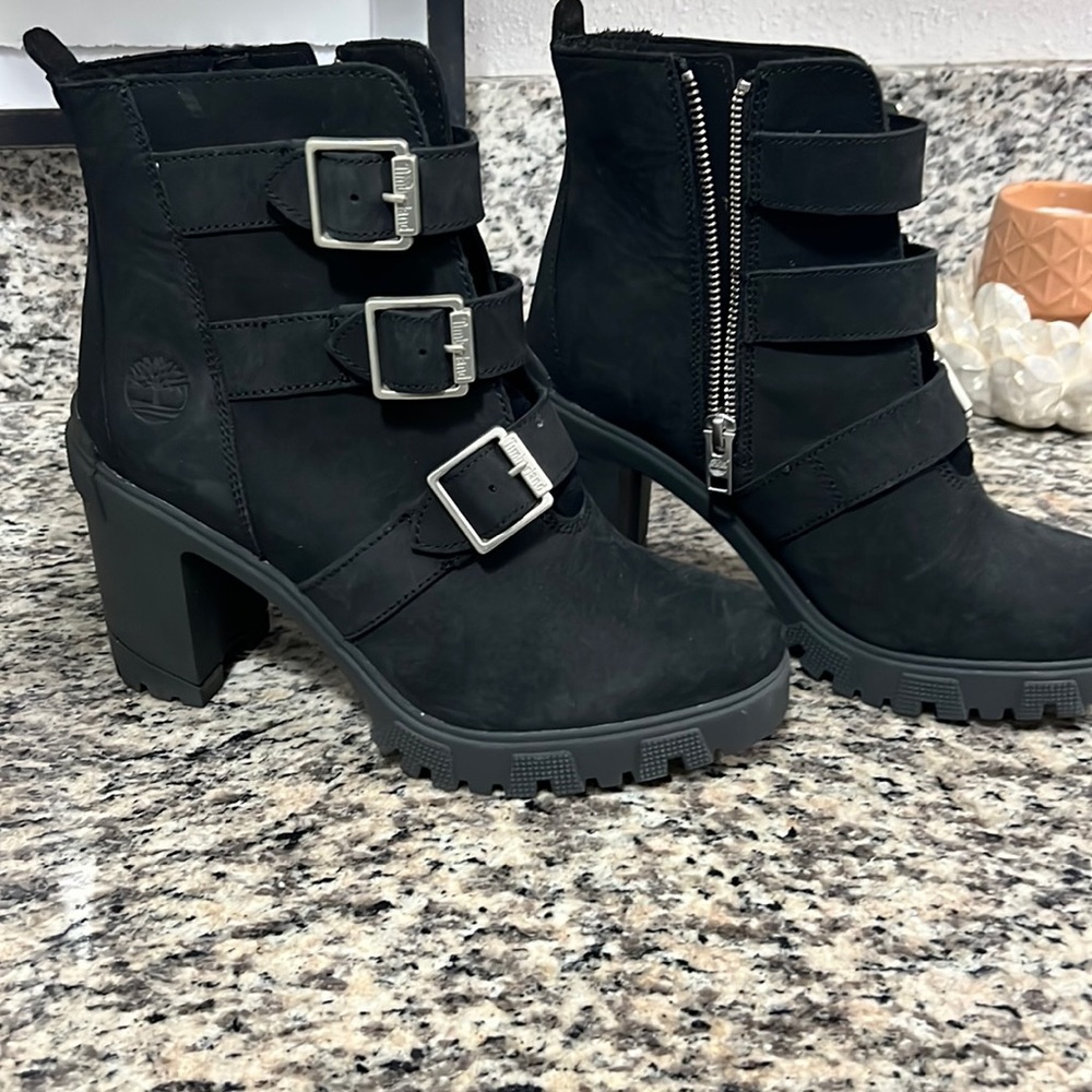 Black booties